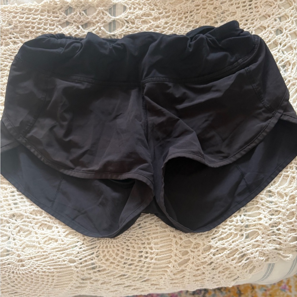 lululemon athletica Black Athletic Shorts